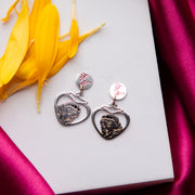 Retro Snow White Impression Earrings